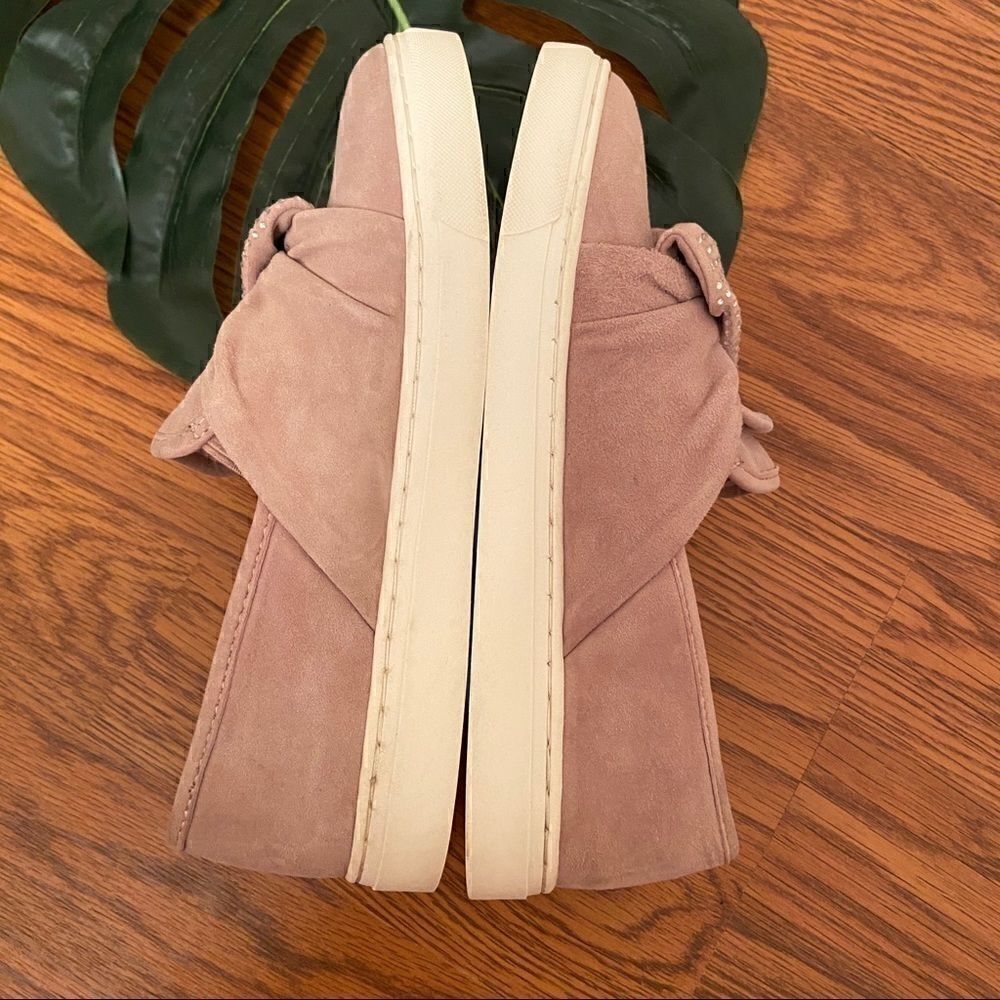 Vince Camuto Pink Barita Studded Slip On Sneakers - Picture 4 of 6